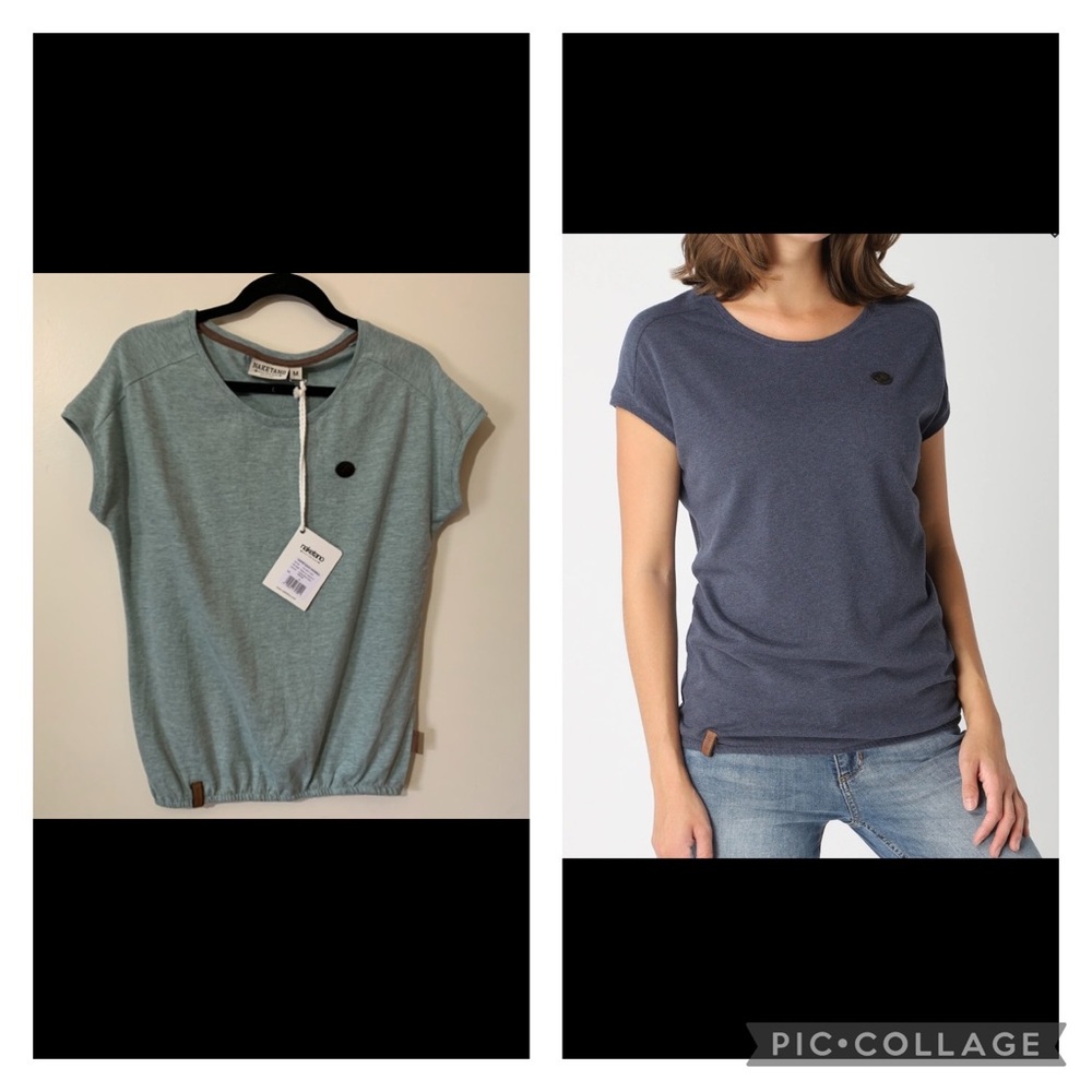 NWT Naketano Rose Von Jericho IV Short Sleeve Top